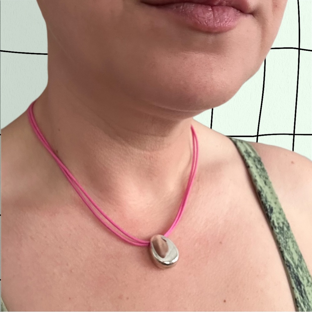 Vintage RAgE Sterling Pendant Necklace